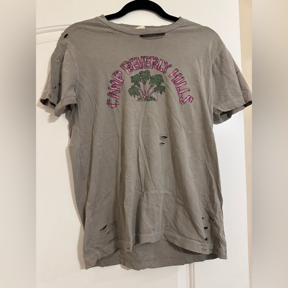 NWT - FRED SEGAL DISTRESSED T
